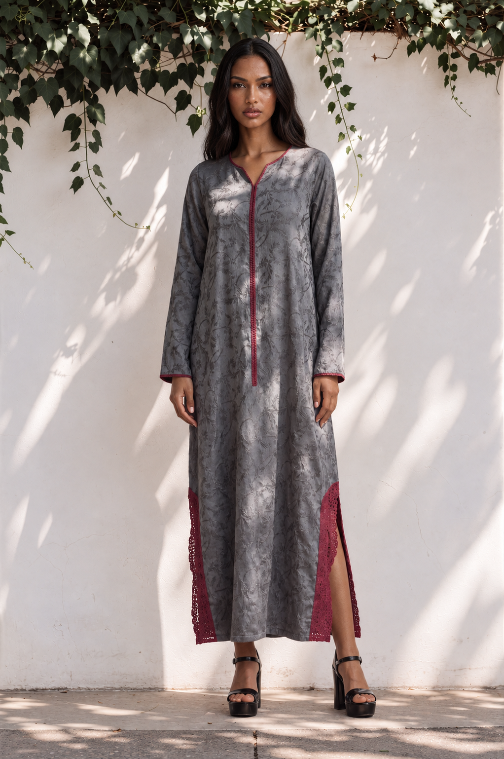 Garnet Kaftan Dress