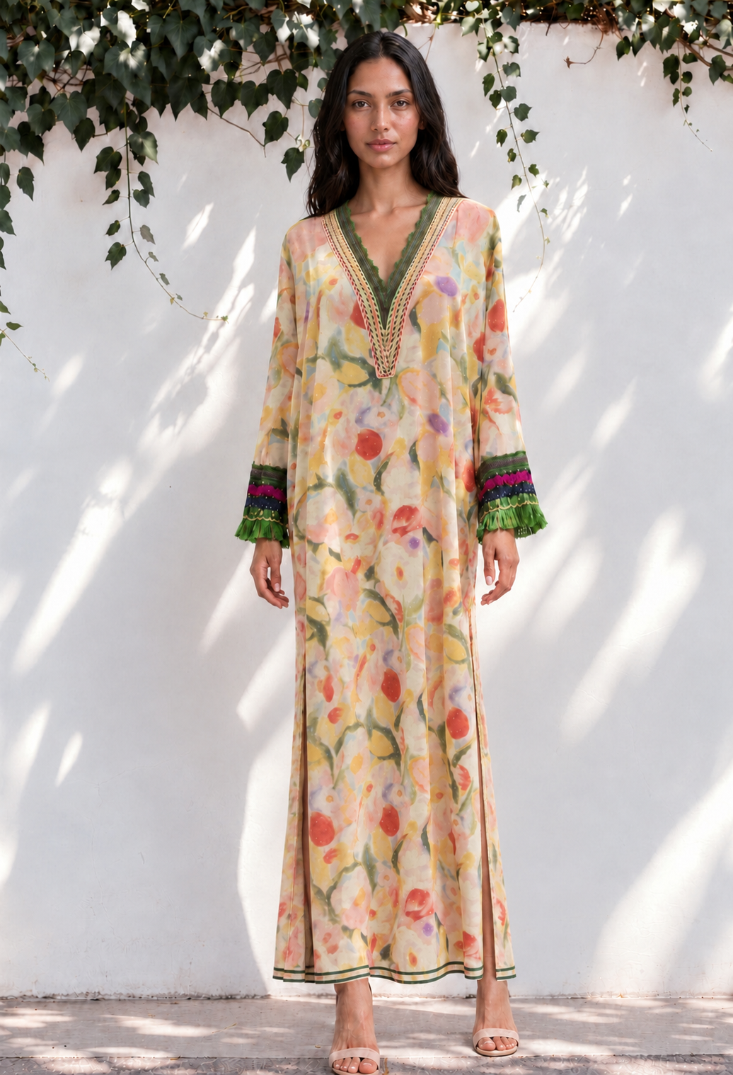 Zinat Kaftan Dress