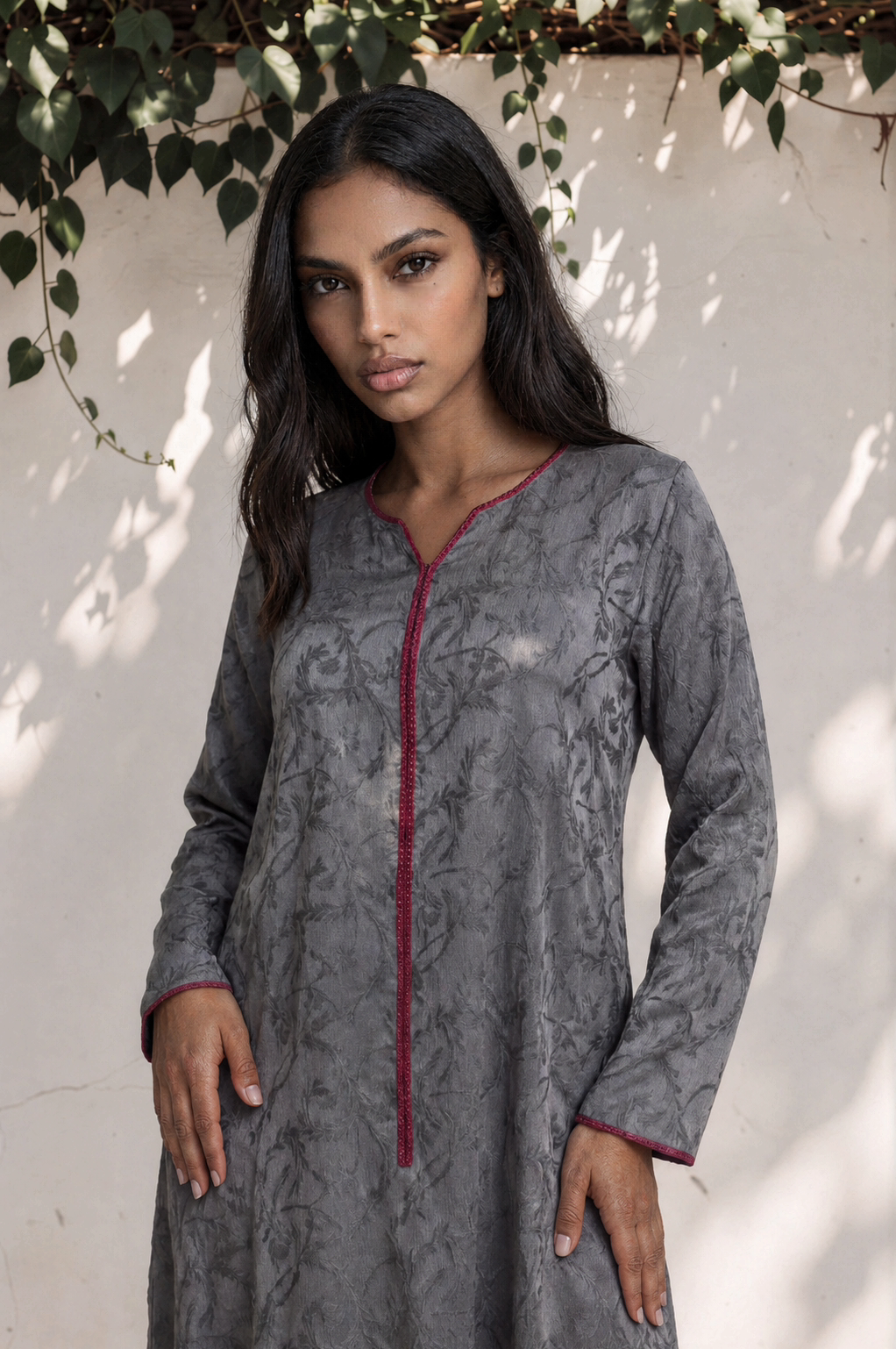 Garnet Kaftan Dress